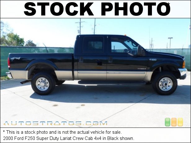 Stock photo for this 2000 Ford F250 Super Duty Lariat Crew Cab 4x4 7.3 Liter OHV 16-Valve Power Stroke Turbo Diesel V8 4 Speed Automatic