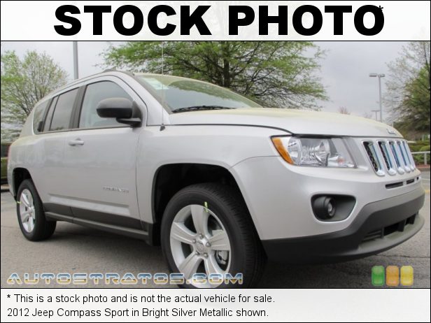 Stock photo for this 2012 Jeep Compass Sport 2.0 Liter DOHC 16-Valve Dual VVT 4 Cylinder CVT II Automatic