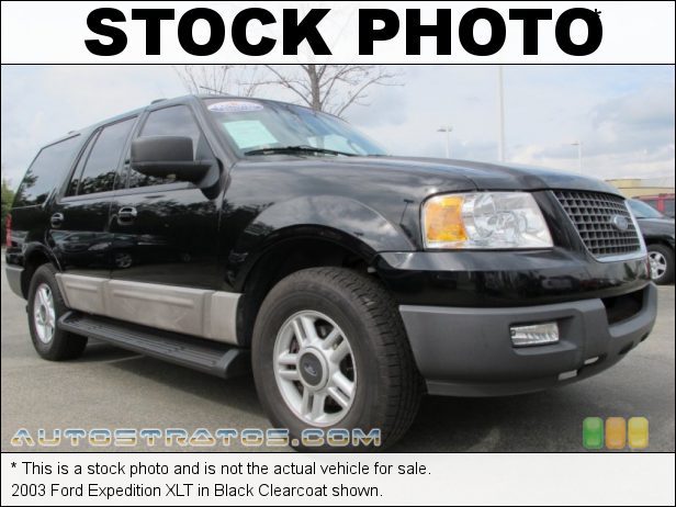 Stock photo for this 2003 Ford Expedition XLT 4.6 Liter SOHC 16-Valve Triton V8 4 Speed Automatic