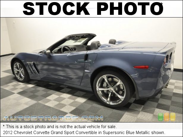 Stock photo for this 2012 Chevrolet Corvette Grand Sport Convertible 6.2 Liter OHV 16-Valve LS3 V8 6 Speed Paddle-Shift Automatic