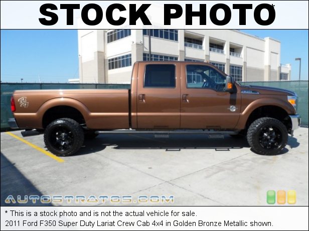 Stock photo for this 2011 Ford F350 Super Duty Lariat Crew Cab 4x4 6.7 Liter OHV 32-Valve B20 Power Stroke Turbo-Diesel V8 6 Speed TorqShift Automatic