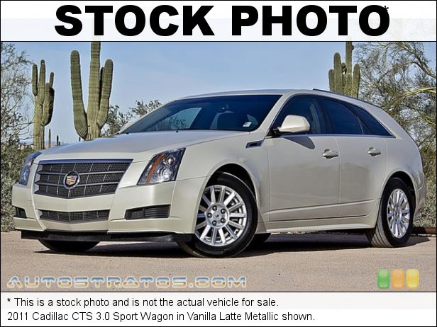 Stock photo for this 2011 Cadillac CTS Sport Wagon 3.0 Liter SIDI DOHC 24-Valve VVT V6 6 Speed Automatic