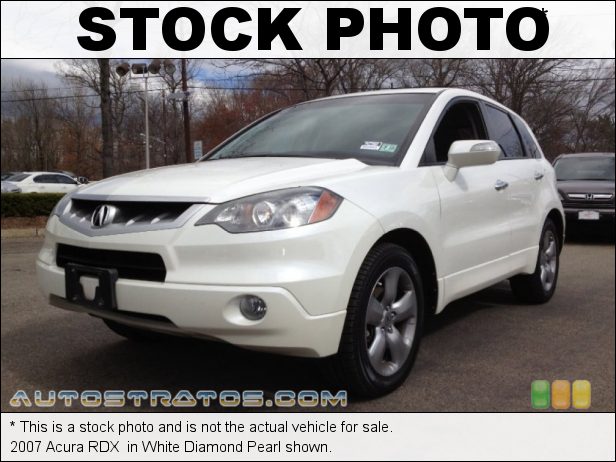 Stock photo for this 2007 Acura RDX  2.3 Liter Turbocharged DOHC 16-Valve VVT 4 Cylinder 5 Speed Automatic