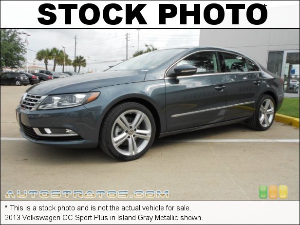 Stock photo for this 2013 Volkswagen CC Sport Plus 2.0 Liter FSI Turbocharged DOHC 16-Valve VVT 4 Cylinder 6 Speed DSG Dual-Clutch Automatic