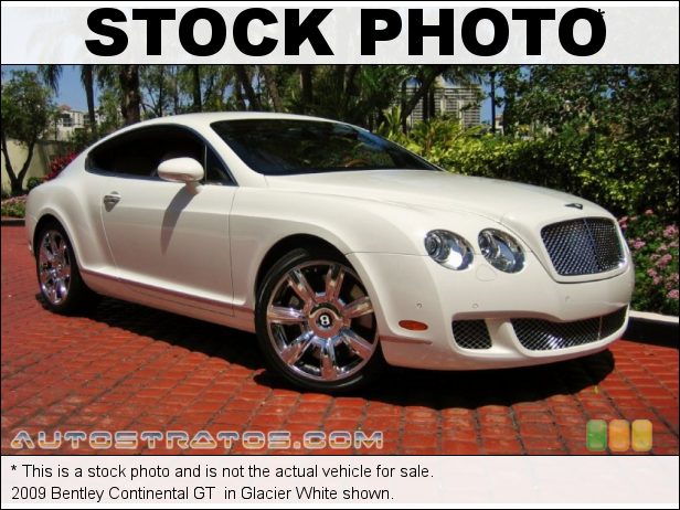 Stock photo for this 2009 Bentley Continental GT  6.0L Twin-Turbocharged DOHC 48V VVT W12 6 Speed Automatic