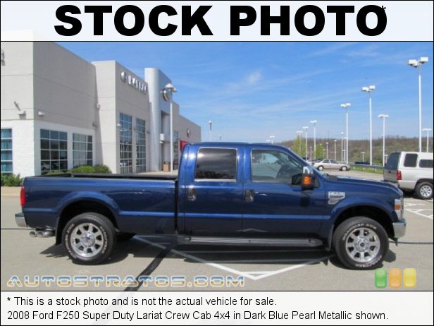 Stock photo for this 2008 Ford F250 Super Duty Lariat Crew Cab 4x4 6.4L 32V Power Stroke Turbo Diesel V8 5 Speed Torqshift Automatic