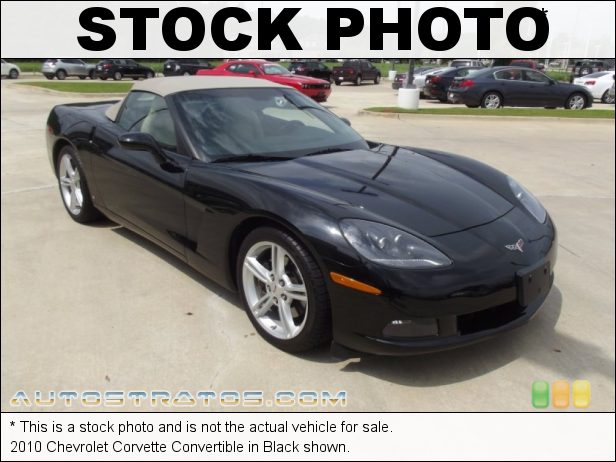 Stock photo for this 2010 Chevrolet Corvette Convertible 6.2 Liter OHV 16-Valve LS3 V8 6 Speed Paddle-Shift Automatic