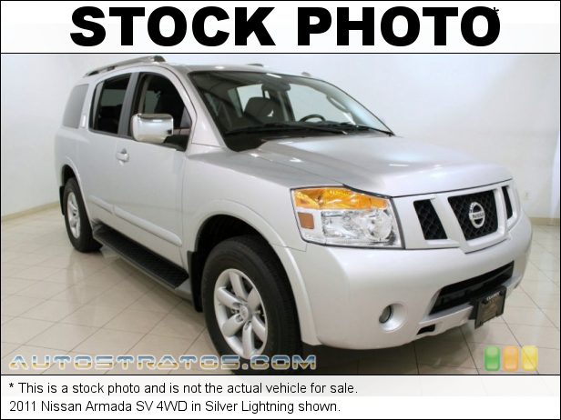 Stock photo for this 2011 Nissan Armada 4WD 5.6 Liter DOHC 32-Valve CVTCS V8 5 Speed Automatic
