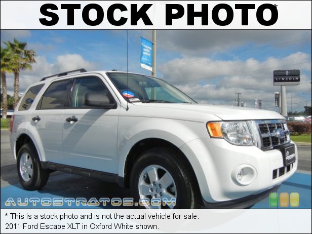 Stock photo for this 2011 Ford Escape XLT 2.5 Liter DOHC 16-Valve Duratec 4 Cylinder 6 Speed Automatic