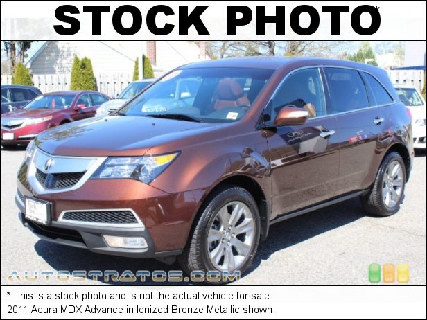 Stock photo for this 2011 Acura MDX Advance 3.7 Liter SOHC 24-Valve VTEC V6 6 Speed Sequential SportShift Automatic