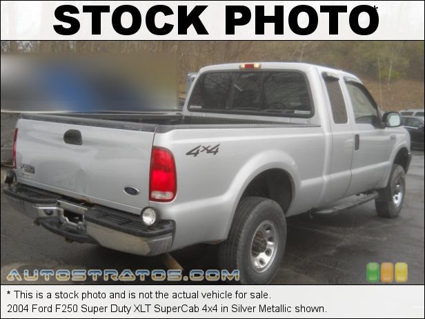 Stock photo for this 2004 Ford F250 Super Duty XLT SuperCab 4x4 5.4 Liter SOHC 16-Valve Triton V8 4 Speed Automatic