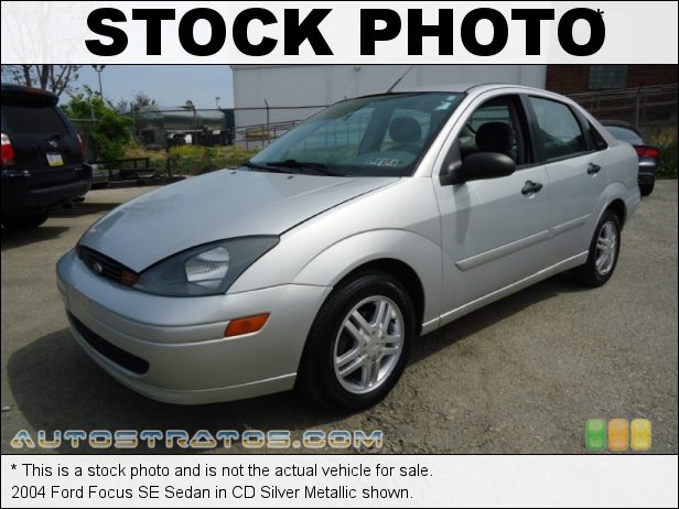 Stock photo for this 2004 Ford Focus SE Sedan 2.3 Liter DOHC 16-Valve 4 Cylinder 4 Speed Automatic
