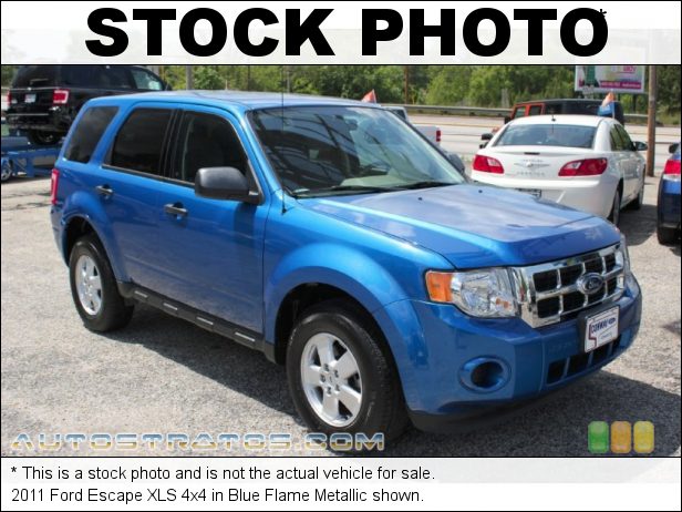 Stock photo for this 2011 Ford Escape XLS 4x4 2.5 Liter DOHC 16-Valve Duratec 4 Cylinder 6 Speed Automatic