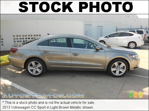 Stock photo for this 2013 Volkswagen CC Sport 2.0 Liter FSI Turbocharged DOHC 16-Valve VVT 4 Cylinder 6 Speed DSG Dual-Clutch Automatic
