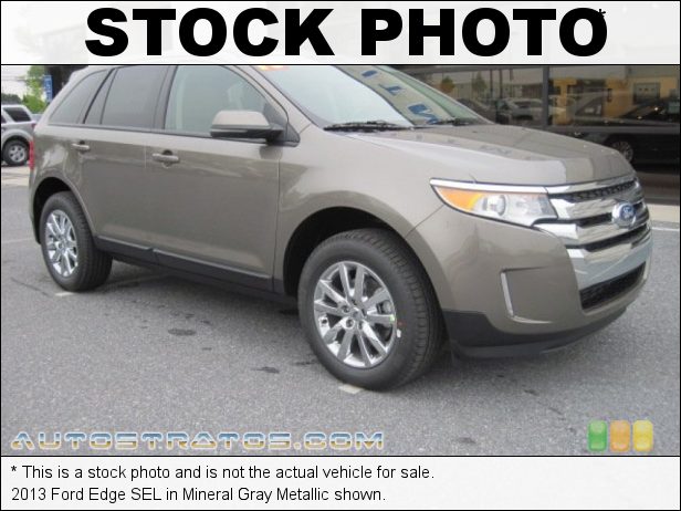 Stock photo for this 2013 Ford Edge SEL 3.5 Liter DOHC 24-Valve Ti-VCT V6 6 Speed SelectShift Automatic