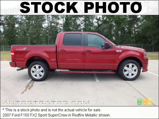 Stock photo for this 2007 Ford F150 SuperCrew 5.4 Liter SOHC 24-Valve Triton V8 4 Speed Automatic