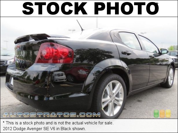 Stock photo for this 2012 Dodge Avenger SE V6 3.6 Liter DOHC 24-Valve VVT Pentastar V6 6 Speed Automatic