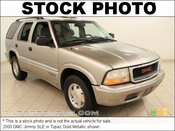 Stock photo for this 2001 GMC Jimmy SLE 4.3 Liter OHV 12-Valve V6 4 Speed Automatic