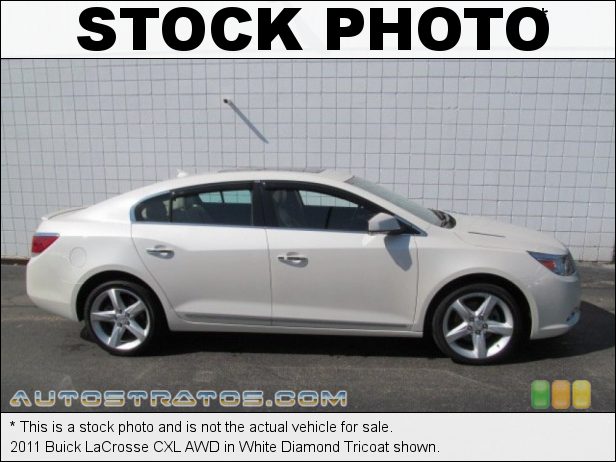 Stock photo for this 2011 Buick LaCrosse CXL AWD 3.6 Liter SIDI DOHC 24-Valve VVT V6 6 Speed DSC Automatic