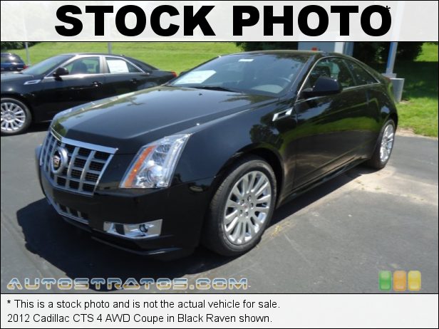 Stock photo for this 2012 Cadillac CTS 4 AWD Coupe 3.6 Liter DI DOHC 24-Valve VVT V6 6 Speed Automatic