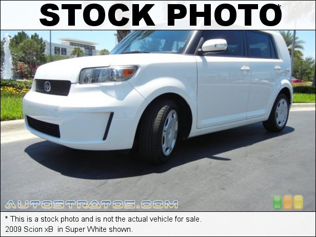 Stock photo for this 2009 Scion xB  2.4 Liter DOHC 16-Valve VVT-i 4 Cylinder 4 Speed Automatic