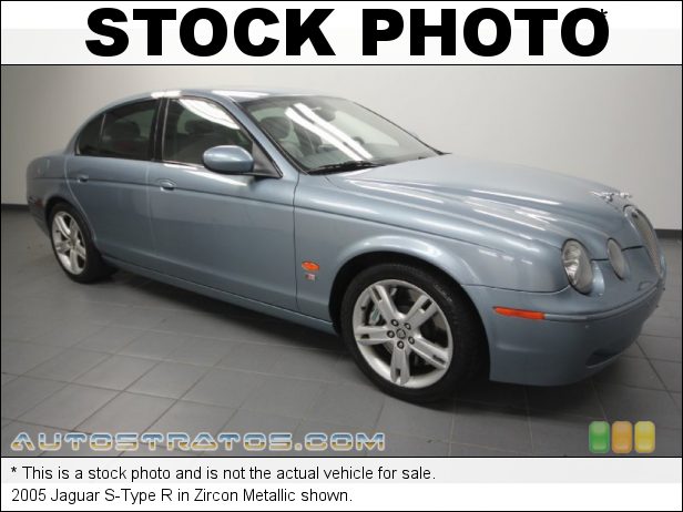 Stock photo for this 2005 Jaguar S-Type R 4.2 Liter Supercharged DOHC 32-Valve V8 6 Speed Automatic