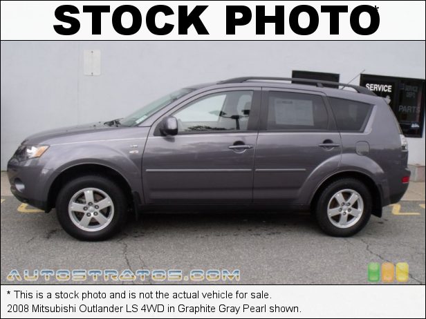 Stock photo for this 2008 Mitsubishi Outlander LS 4WD 3.0 Liter SOHC 24 Valve MIVEC V6 6 Speed Sportronic Automatic