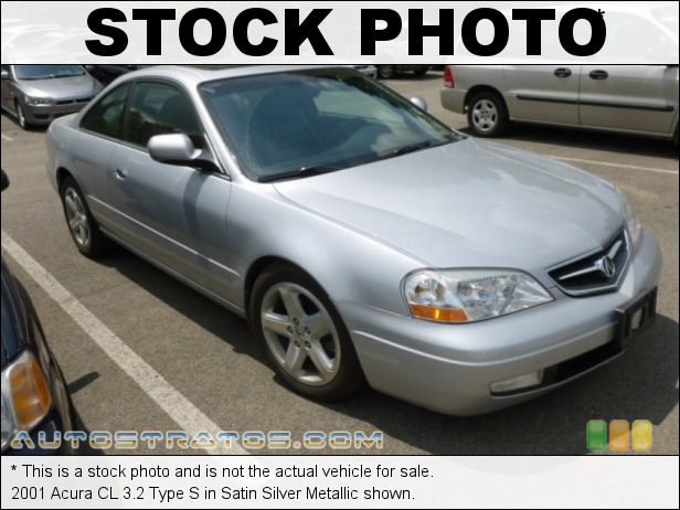Stock photo for this 2001 Acura CL 3.2 Type S 3.2 Liter SOHC 24-Valve V6 5 Speed Automatic