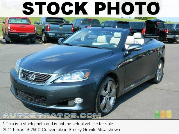 Stock photo for this 2011 Lexus IS 250C Convertible 2.5 Liter DOHC 24-Valve Dual VVT-i V6 6 Speed ECT-i Automatic