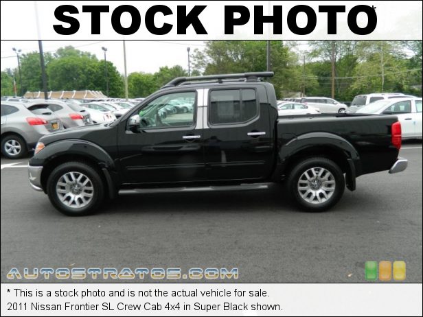 Stock photo for this 2011 Nissan Frontier S Crew Cab 4x4 4.0 Liter DOHC 24-Valve CVTCS V6 5 Speed Automatic