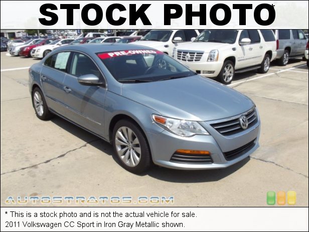 Stock photo for this 2011 Volkswagen CC Sport 2.0 Liter FSI Turbocharged DOHC 16-Valve VVT 4 Cylinder 6 Speed DSG Dual-Clutch Automatic