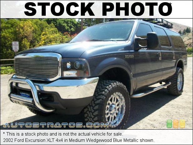 Stock photo for this 2002 Ford Excursion XLT 4x4 7.3 Liter OHV 16-Valve Power Stroke Turbo-Diesel V8 4 Speed Automatic