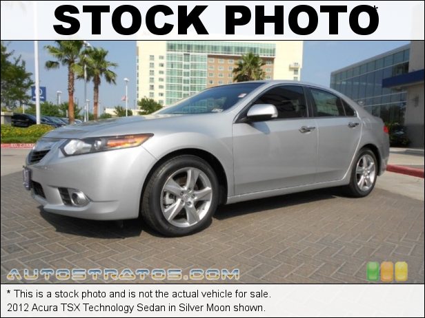 Stock photo for this 2012 Acura TSX Technology Sedan 2.4 Liter DOHC 16-Valve VTEC 4 Cylinder 5 Speed Sequential SportShift Automatic