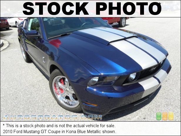 Stock photo for this 2010 Ford Mustang GT Coupe 4.6 Liter ROUSH Supercharged SOHC 24-Valve VVT V8 5 Speed Automatic
