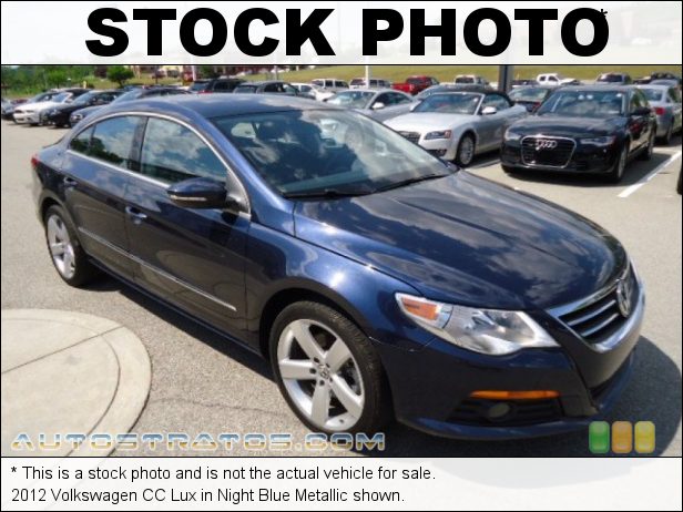 Stock photo for this 2012 Volkswagen CC Lux 2.0 Liter FSI Turbocharged DOHC 16-Valve VVT 4 Cylinder 6 Speed DSG Dual-Clutch Automatic