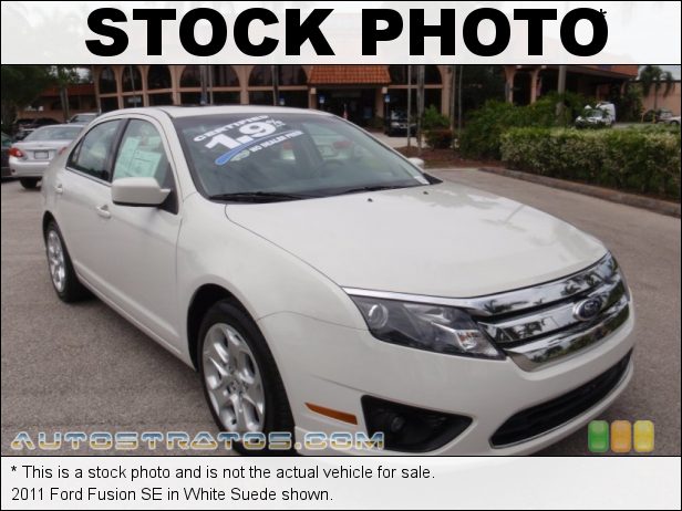 Stock photo for this 2011 Ford Fusion SE 2.5 Liter DOHC 16-Valve VVT Duratec 4 Cylinder 6 Speed Automatic