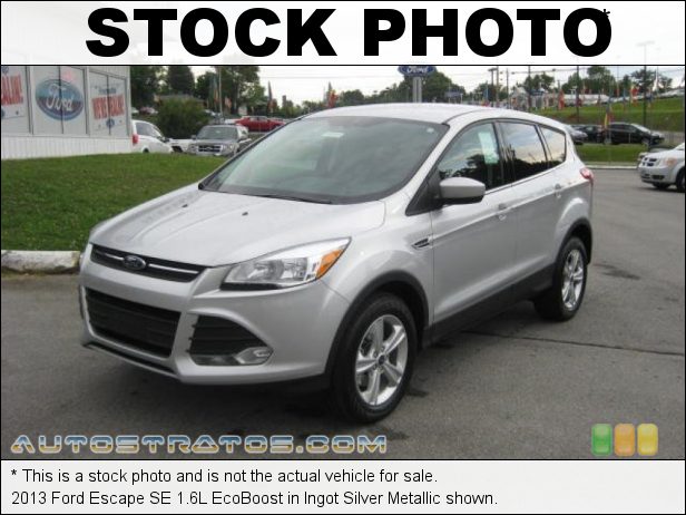 Stock photo for this 2013 Ford Escape SE 1.6L EcoBoost 1.6 Liter DI Turbocharged DOHC 16-Valve Ti-VCT EcoBoost 4 Cylind 6 Speed SelectShift Automatic