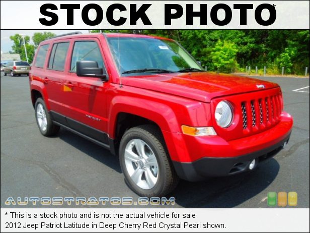 Stock photo for this 2012 Jeep Patriot Latitude 2.4 Liter DOHC 16-Valve Dual VVT 4 Cylinder CVT II Automatic