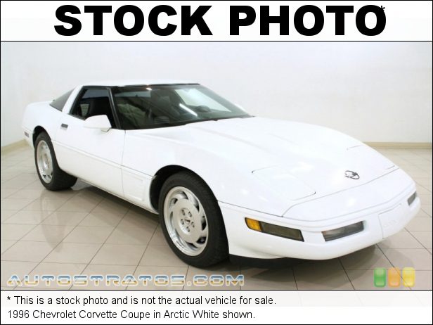 Stock photo for this 1996 Chevrolet Corvette Coupe 5.7 Liter OHV 16-Valve LT1 V8 4 Speed Automatic