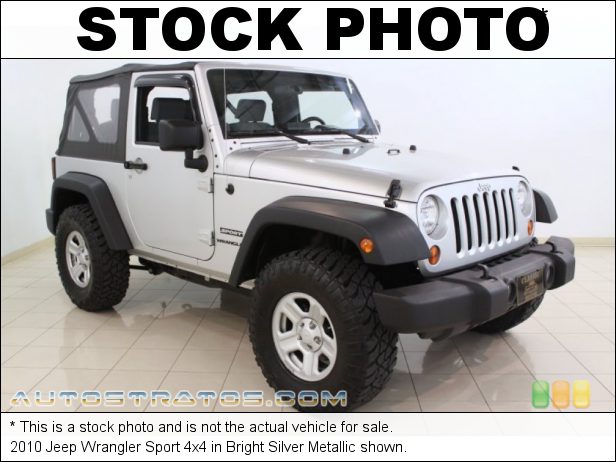 Stock photo for this 2010 Jeep Wrangler Sport 4x4 3.8 Liter OHV 12-Valve V6 4 Speed Automatic