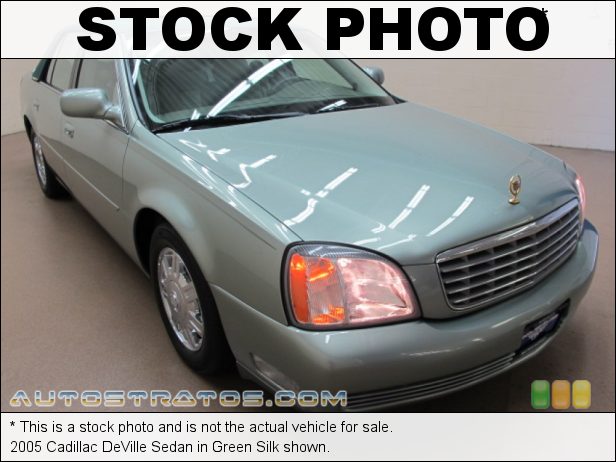 Stock photo for this 2005 Cadillac DeVille Sedan 4.6 Liter DOHC 32-Valve Northstar V8 4 Speed Automatic