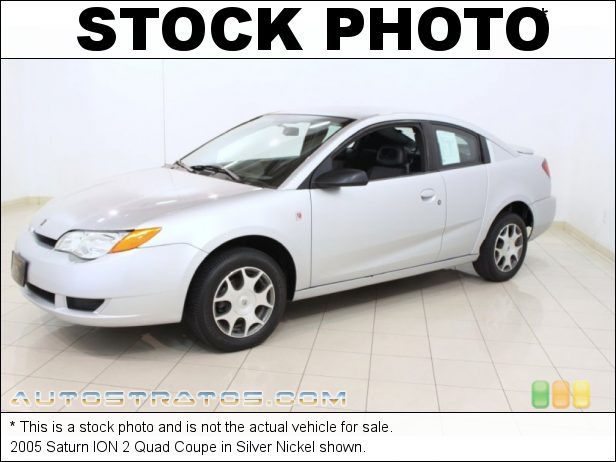 Stock photo for this 2005 Saturn ION 2 Quad Coupe 2.2 Liter DOHC 16-Valve Ecotec 4 Cylinder 5 Speed Manual