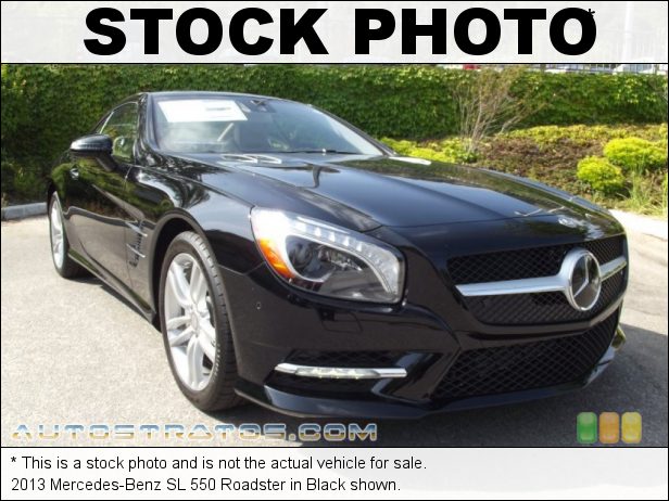 Stock photo for this 2013 Mercedes-Benz SL 550 Roadster 4.6 Liter DI Twin-Turbocharged DOHC 32-Valve VVT V8 7 Speed Automatic