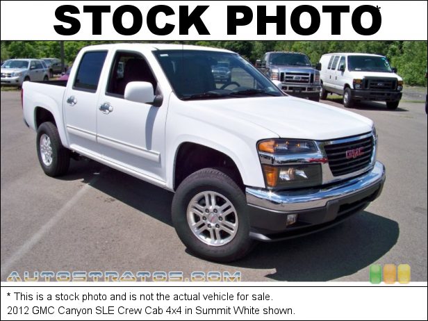 Stock photo for this 2012 GMC Canyon SLE Crew Cab 4x4 3.7 Liter DOHC 20-Valve 5 Cylinder 4 Speed Automatic