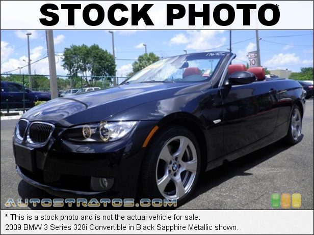 Stock photo for this 2009 BMW 3 Series 328i Convertible 3.0 Liter DOHC 24-Valve VVT Inline 6 Cylinder 6 Speed Steptronic Automatic