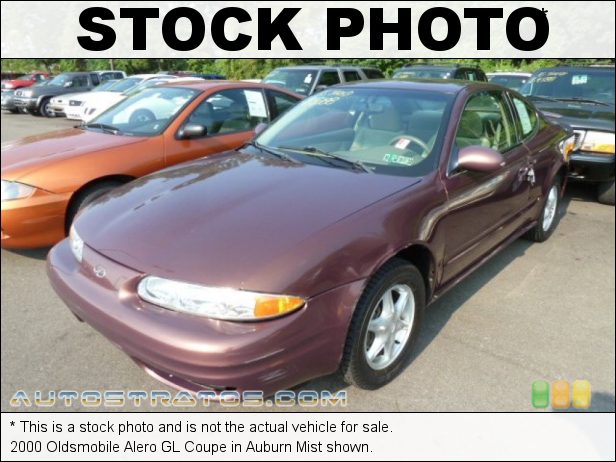 Stock photo for this 1999 Oldsmobile Alero GL Coupe 2.4 Liter DOHC 16-Valve 4 Cylinder 4 Speed Automatic