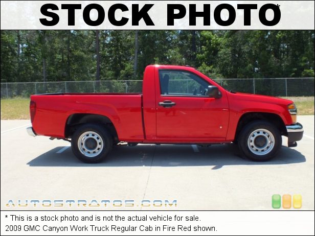 Stock photo for this 2009 GMC Canyon Regular Cab 2.9 Liter DOHC 16-Valve VVT 4 Cylinder 5 Speed Manual