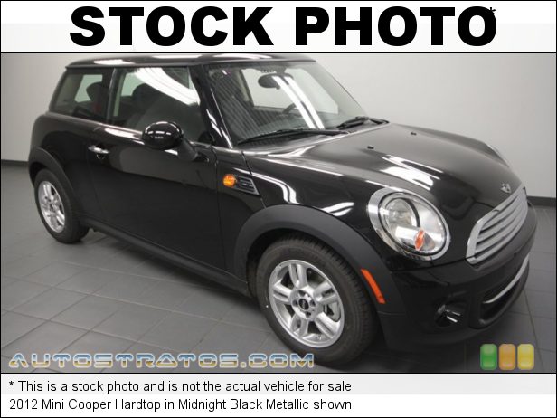 Stock photo for this 2012 Mini Cooper Hardtop 1.6 Liter DOHC 16-Valve VVT 4 Cylinder 6 Speed Steptronic Automatic