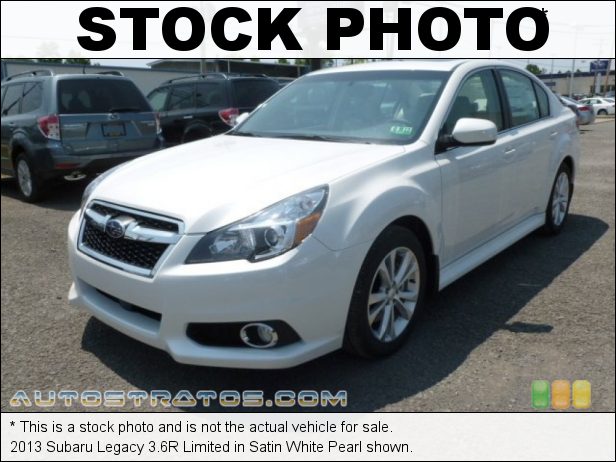 Stock photo for this 2013 Subaru Legacy 3.6R Limited 3.6 Liter DOHC 24-Valve VVT Flat 6 Cylinder 5 Speed Automatic