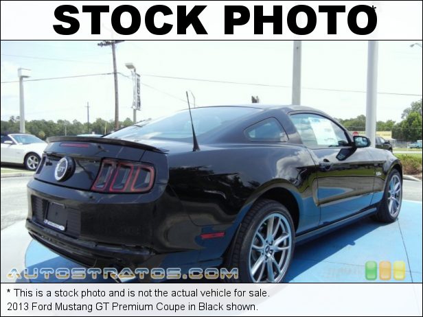 Stock photo for this 2013 Ford Mustang GT Premium Coupe 5.0 Liter DOHC 32-Valve Ti-VCT V8 6 Speed Manual